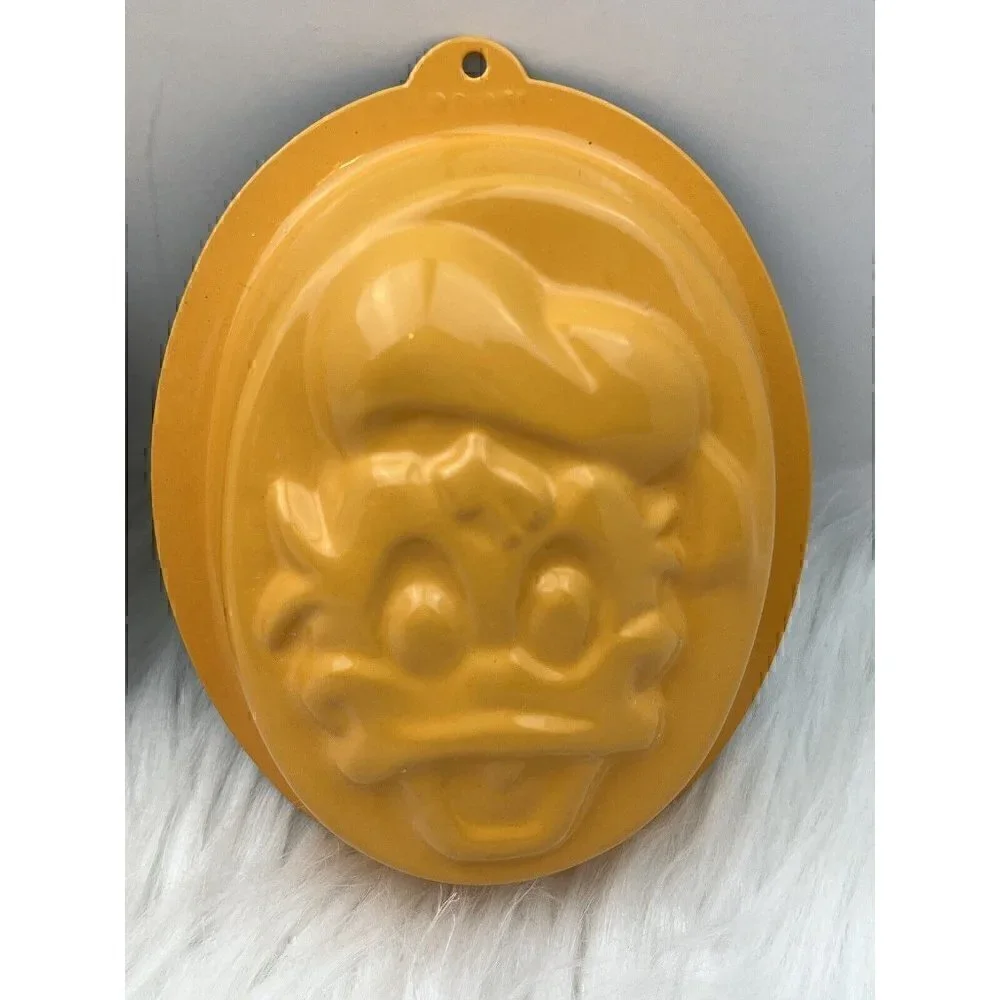 Disney Set Of 2 Mini Smash Cake Pan Molds Mickey Mouse & Donald Duck Non-Stick